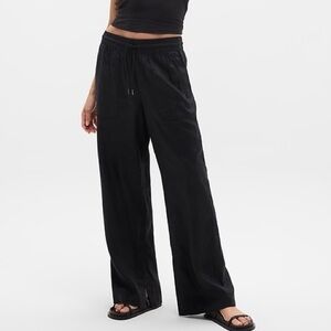 Athleta Black Wide Leg Pants